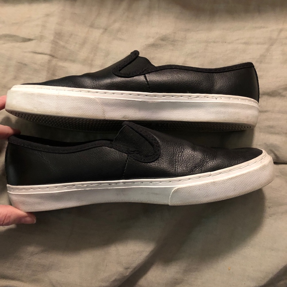 Black Slip-ons